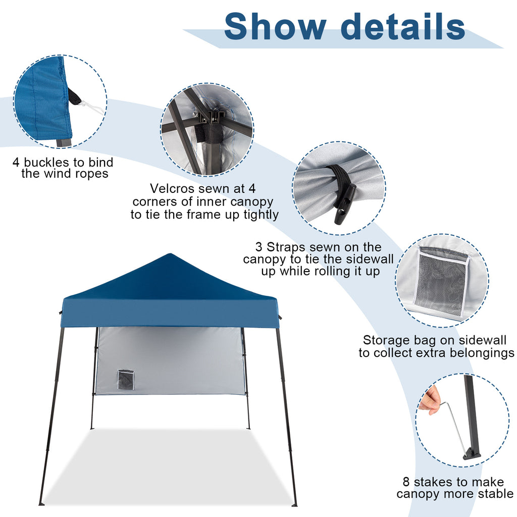 Oaken Sky Shores 6x6ft Sky Blue Folding Beach Tent
This 6x6ft sky blue beach tent with diagonal band and one-sided cloth offers UV-resistant, waterproof shade. Easy to set up and fold, ideal for Oaken Sky Shores beachgoers.