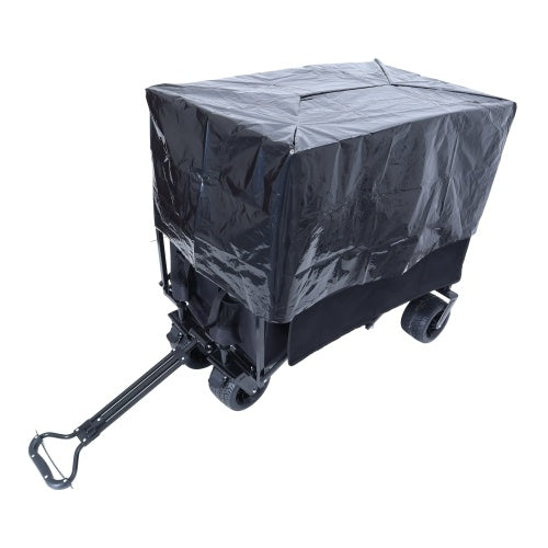 Oaken Sky Shores 440lbs Collapsible Beach Wagon with Strapping System
Oaken Sky Shores 440lb Beach Wagon
Collapsible wagon holds 440lbs for beach, camping, or shopping. All-terrain wheels, strapping system, 3 liner bags. Folds for easy storage.